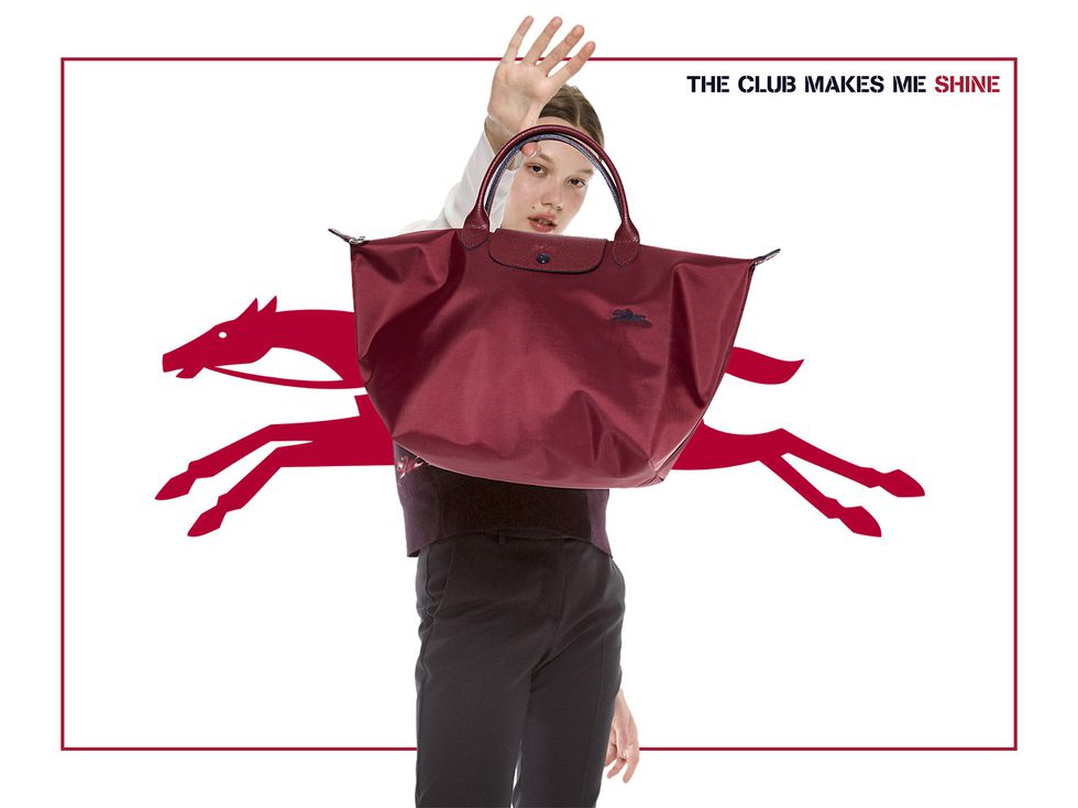 longchamp2018夏季系列包包好看吗,longchamp包中号长柄