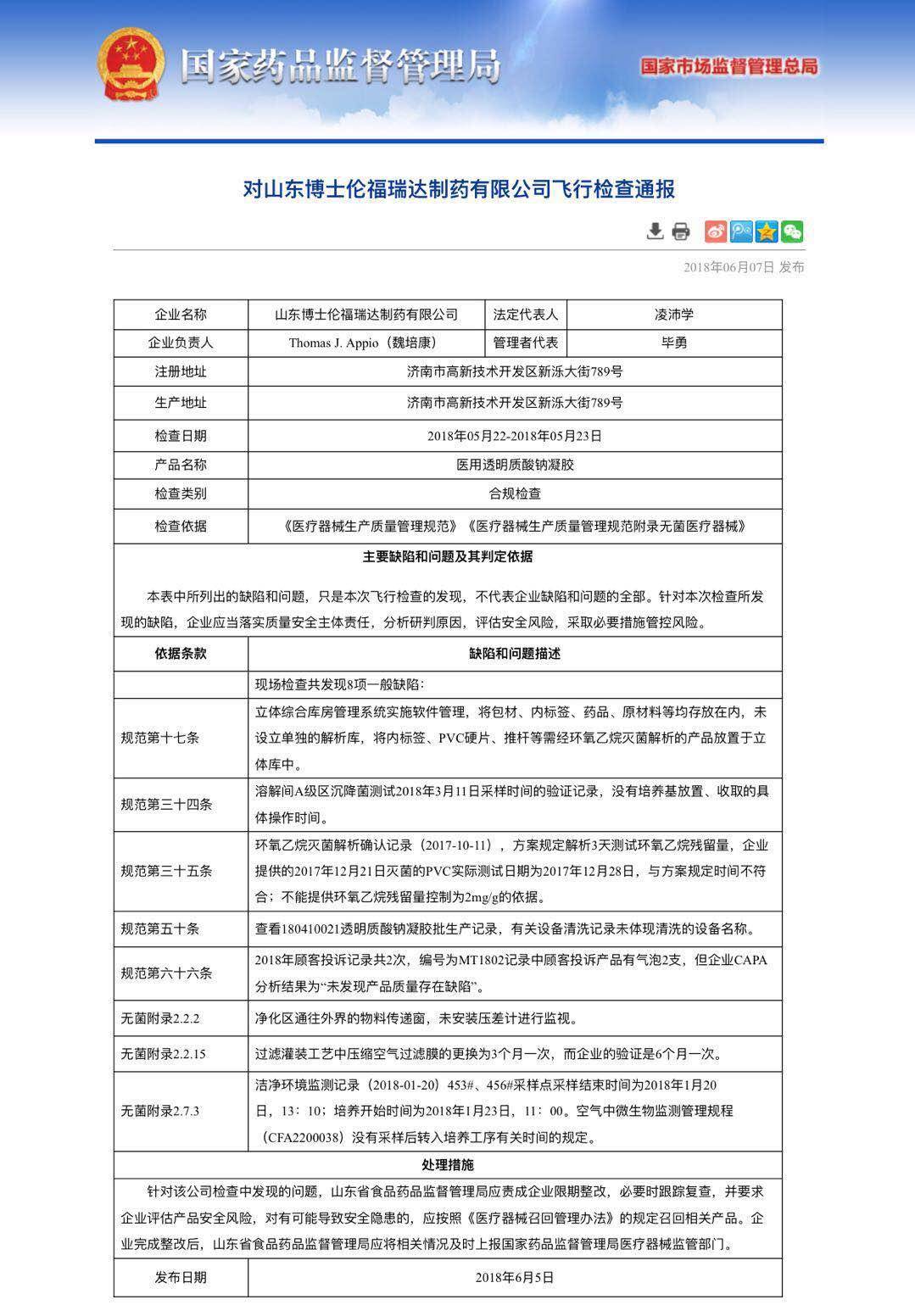 博士伦召回,博士伦违法真实案例