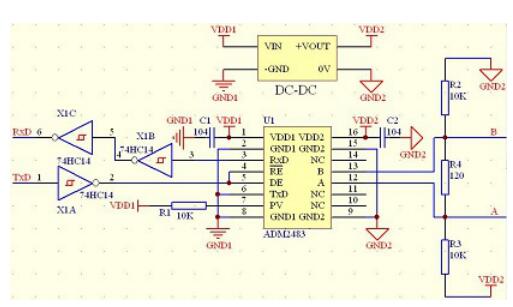 rs485通讯电路原理,rs485收发模式有几种