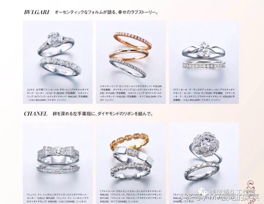 婚礼「对戒」｜史上最详细最齐全款式大推荐！