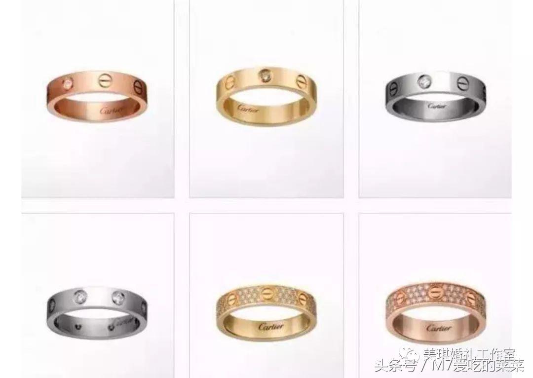 婚礼「对戒」｜史上最详细最齐全款式大推荐！