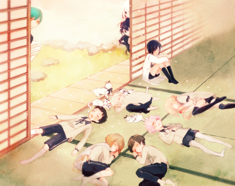 与君共度幸福时光,精选15张温馨的动漫插画,高清