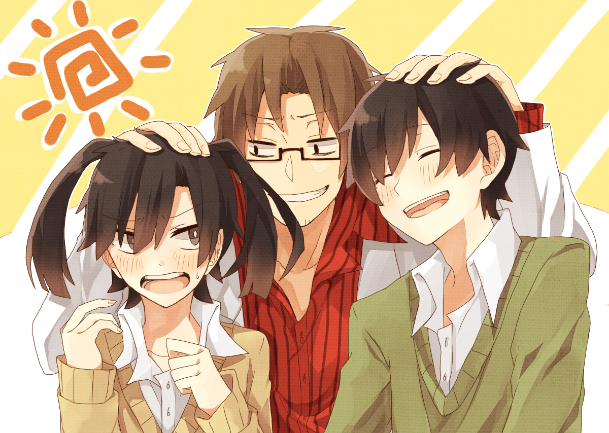 与君共度幸福时光,精选15张温馨的动漫插画,高清