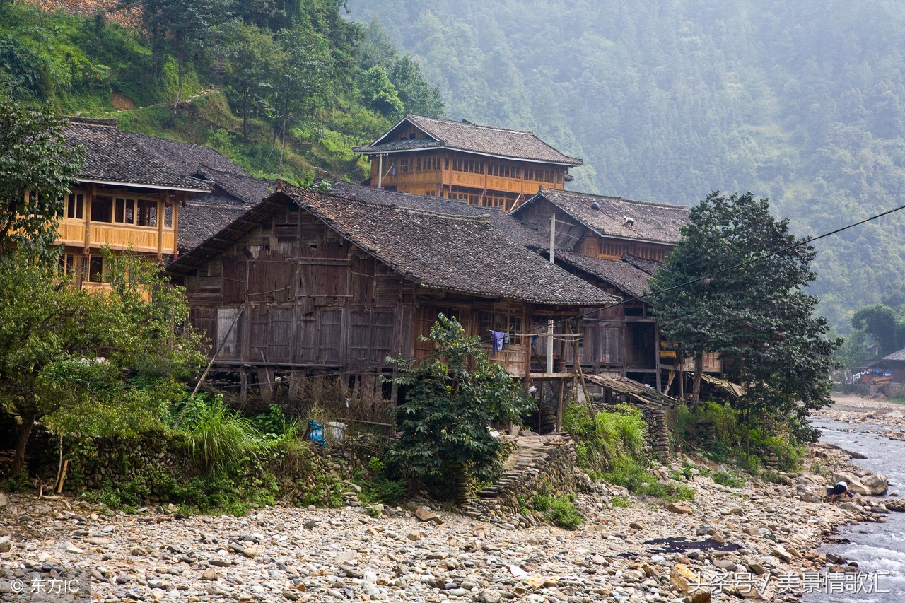 渐行渐远儿时的回忆,壮族的干栏式建筑