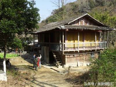 渐行渐远儿时的回忆,壮族的干栏式建筑