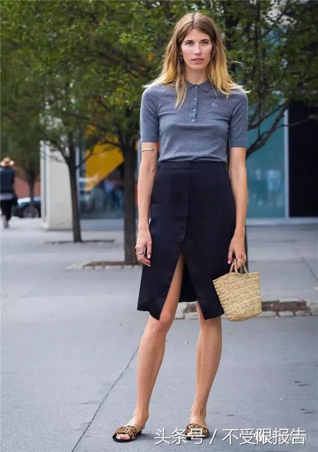 polo衫也时髦,原来会穿polo衫的都是时髦精