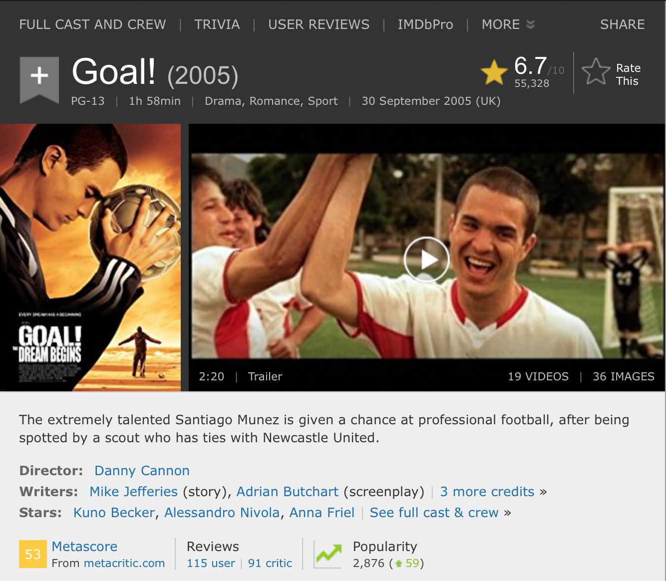 高分足球电影推荐9分以上励志,imdb评分十大经典电影