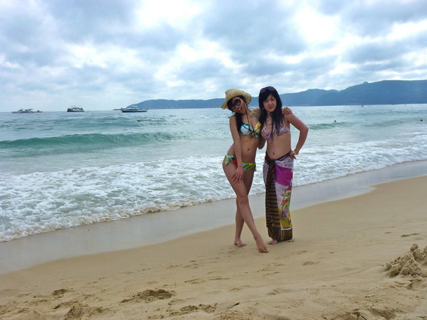 火辣辣的身材，火辣辣的三亚美