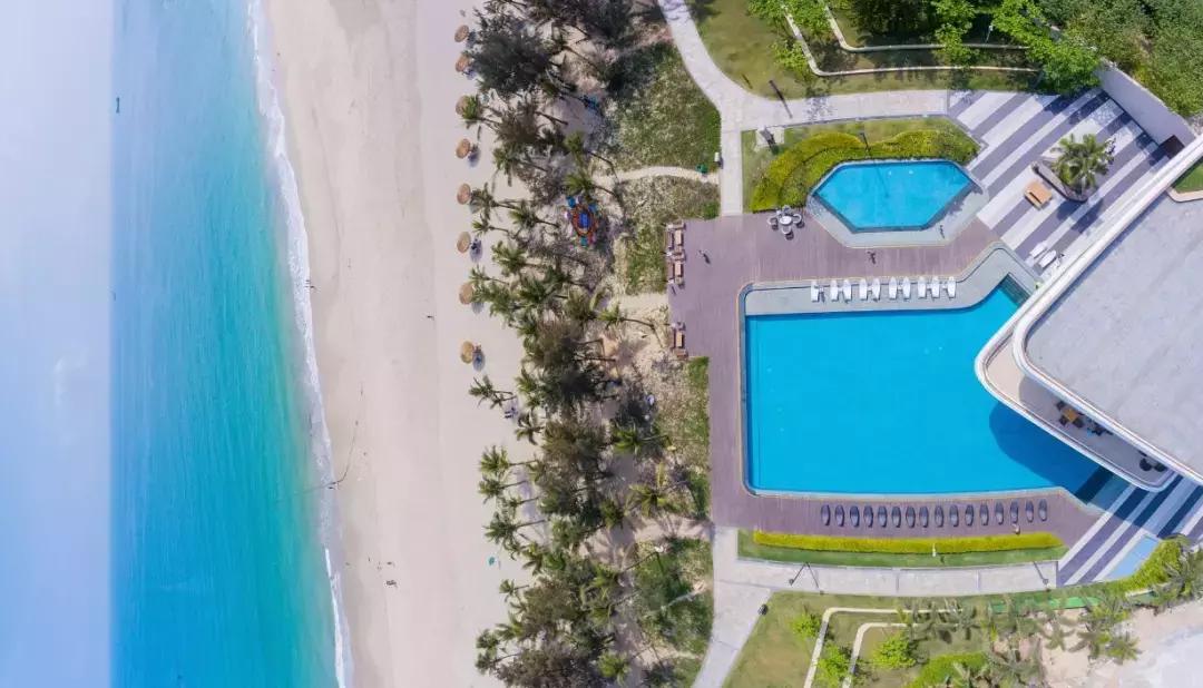 网红酒店等你来打卡，*江阳**海陵岛北洛秘境度假酒店~108米无边泳池