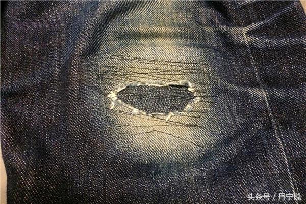 探索色落篇美国LEE修身骑士101S牛仔裤13.75oz养2年洗2次