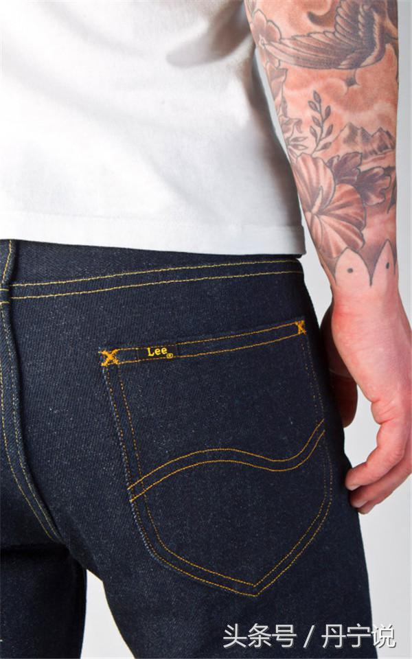 探索色落篇美国LEE修身骑士101S牛仔裤13.75oz养2年洗2次