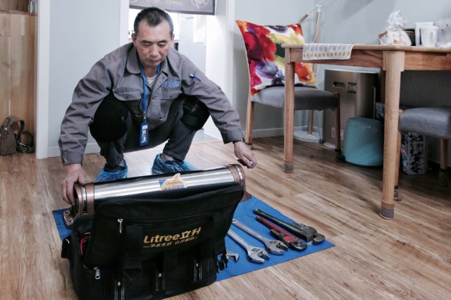 选择这款净水器帮你升级用水体验,铁锈水变清