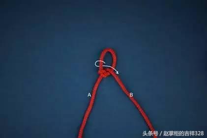 项链绳中间穿珠怎样打结不松,手机链串珠绳中间如何打结