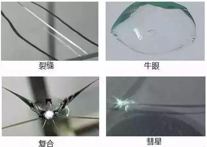 前挡风玻璃裂了30厘米怎么修复,雨刮器把挡风玻璃刮坏了怎样修复