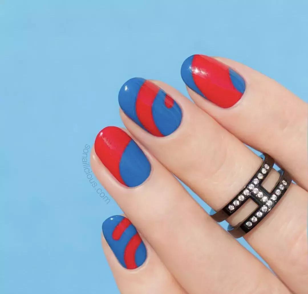 网红美甲超火爆的高级感教程,怎么自己在家做美甲简单又好看