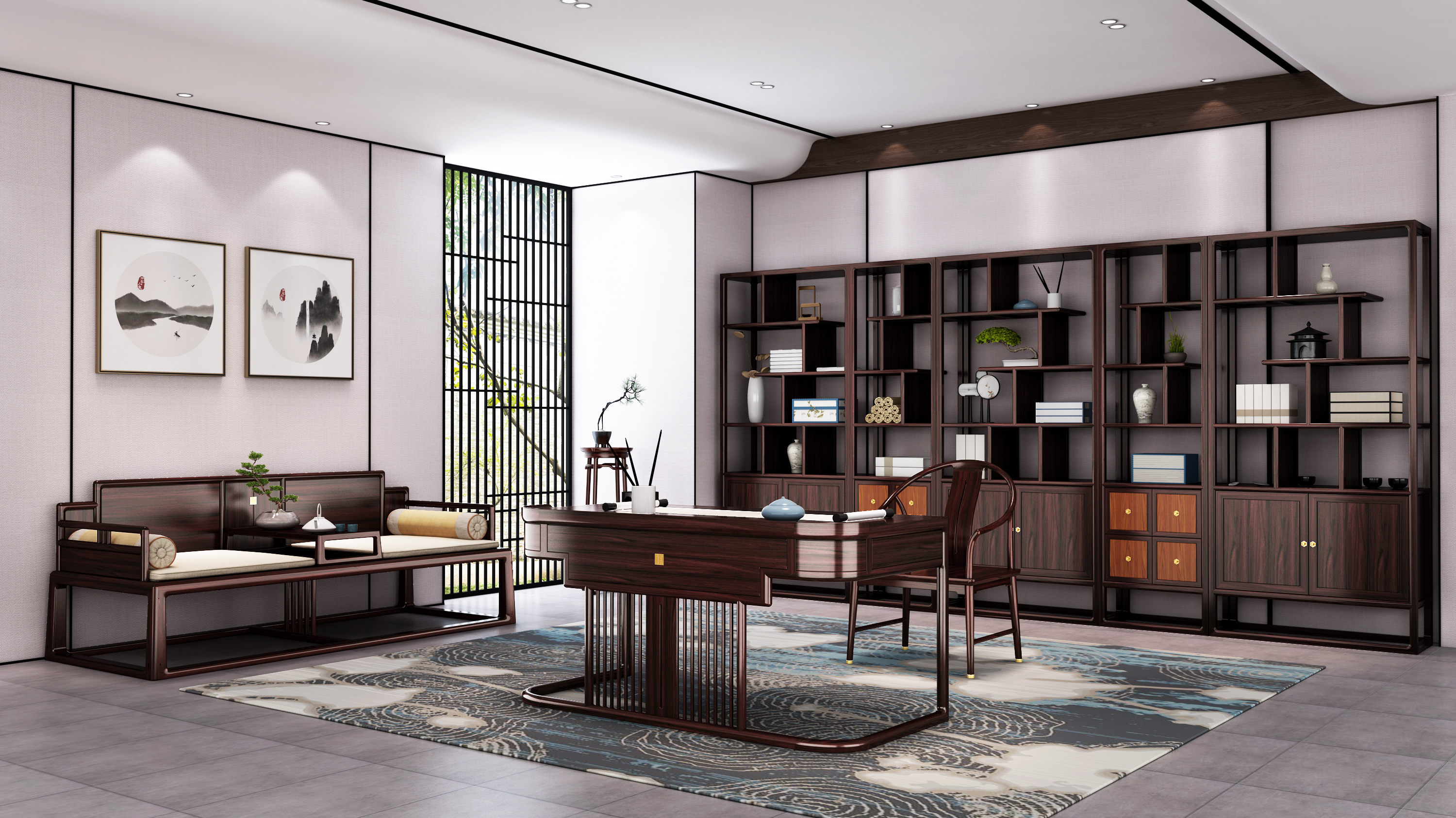 东成红木中式,东成红木原装