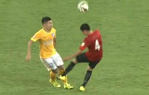 韩国足球号称功夫足球,中国功夫足球对韩国队