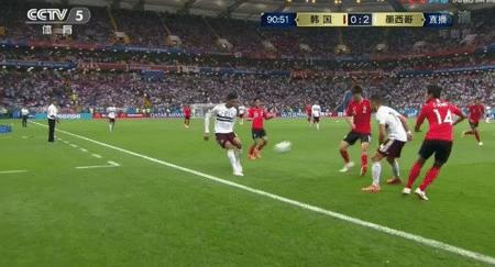 直击世界杯,02世界杯跆拳道足球韩国队