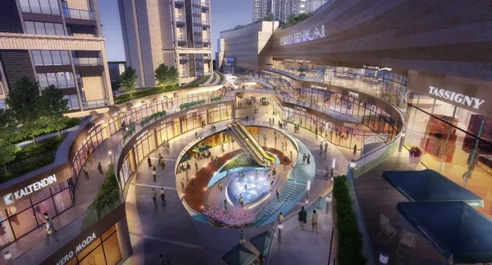 杭州临平银泰城最新规划,临平银泰城布局