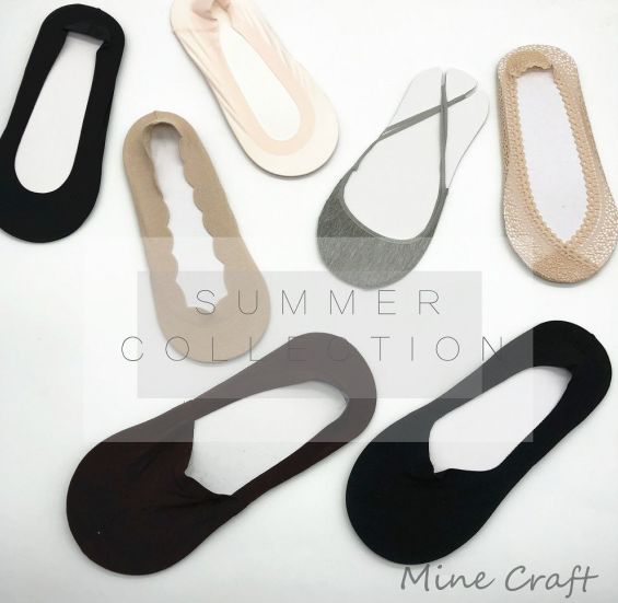 超浅口棉质隐形船袜,三季可穿的隐形船袜