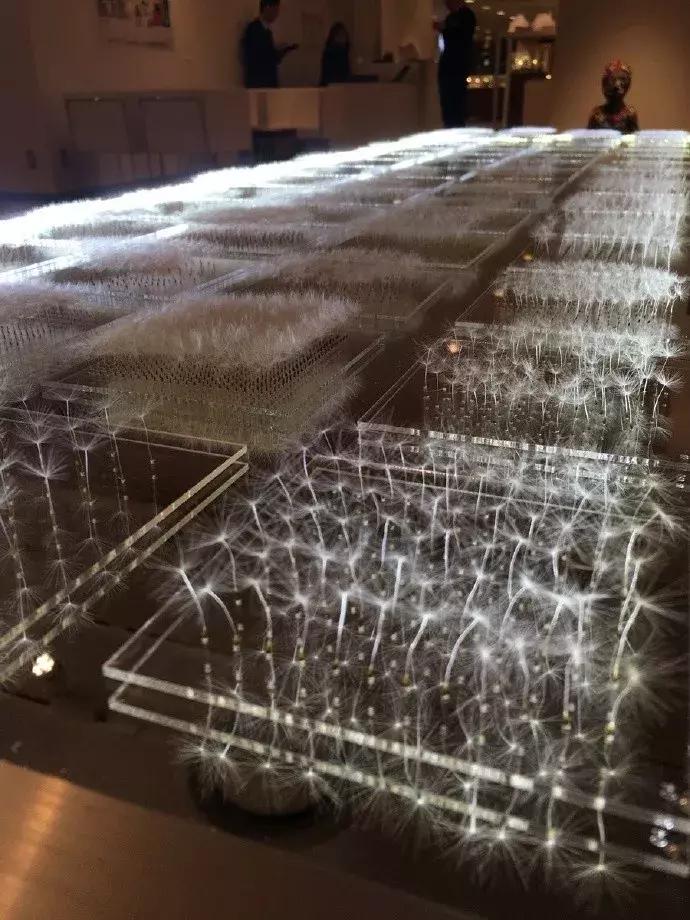 日本木雕艺术家蒲公英,巨型蒲公英雕塑造型唯美