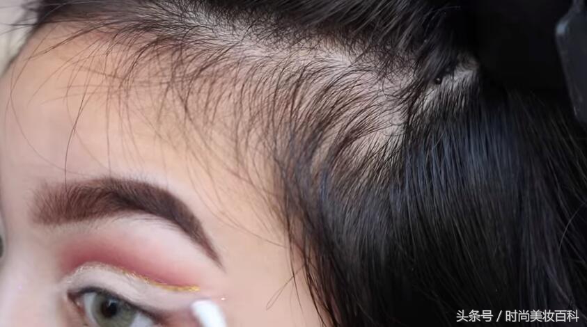 骚气十足妆容欧美艺术眼妆画法,欧美妆教程辣妹眼妆