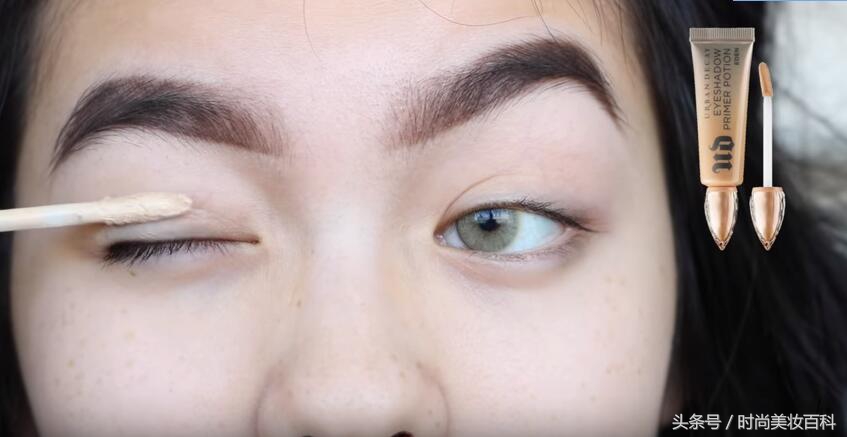 骚气十足妆容欧美艺术眼妆画法,欧美妆教程辣妹眼妆