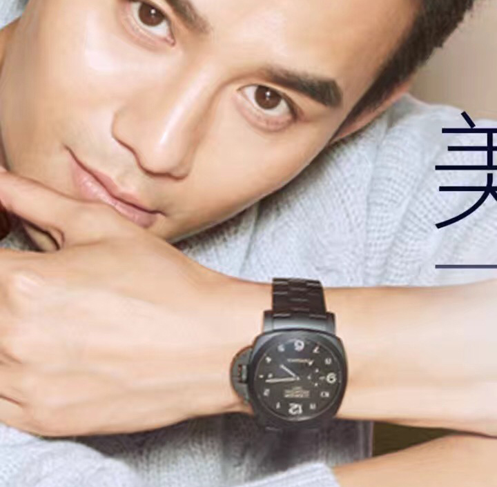 沛纳海新款2024,沛纳海pam01663烟熏蓝