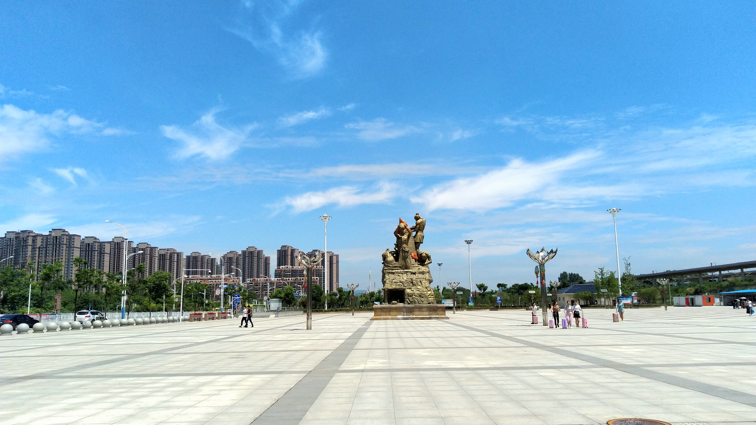 湖北大冶北站美景,大冶北站沿途风景