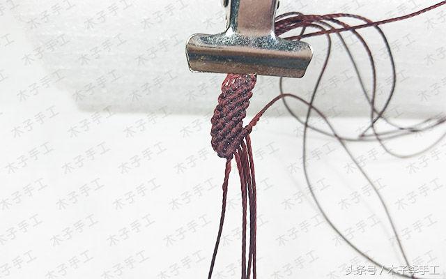 双层锁骨链编绳编法,黑色双层珍珠项链锁骨链高级感