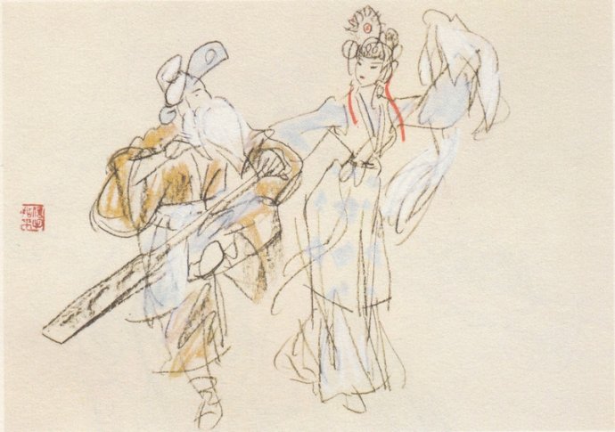 陈玉先速写欣赏图片,陈玉先100张速写作品