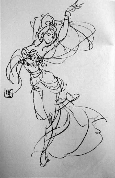 陈玉先速写欣赏图片,陈玉先100张速写作品