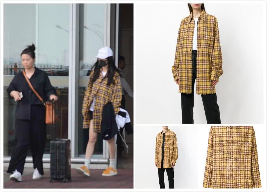 何炅穿2千元衣服插秧,何炅穿连体衣服