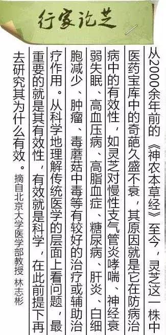 为什么灵芝能起死回生,灵芝对人体哪些系统有效