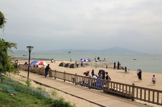 厦门旅游地图手绘简图,厦门集美手绘地图