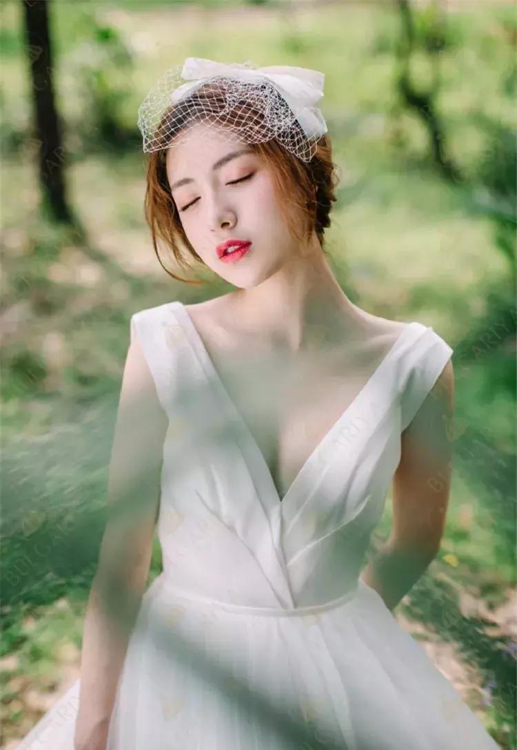 小众复古婚纱探店,法式咖啡店探店