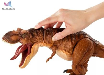 侏罗纪恐龙模型霸王龙,霸王龙恐龙骨架模型可变换原型