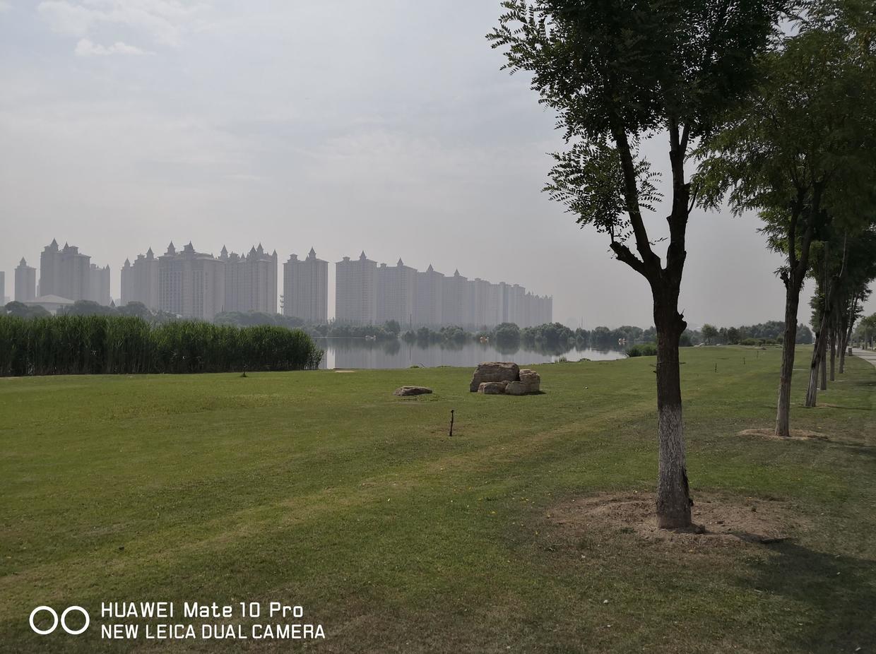 汾河公园跑马拉松,30度高温马拉松