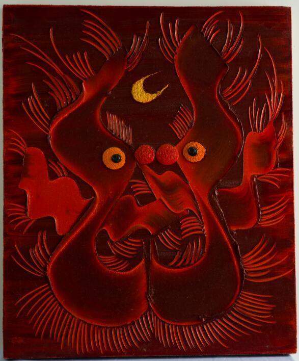 刘以林国画作品欣赏,肖红教授谈刘以林