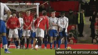 香蕉球电梯球和落叶球,c罗的落叶球绝技