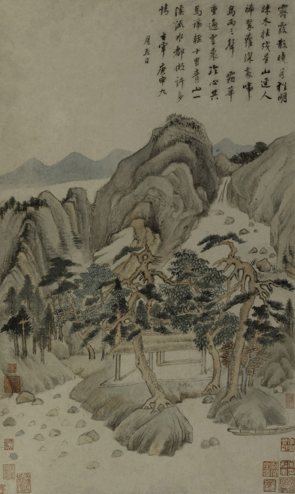 《千里江山图》疑为明清假画