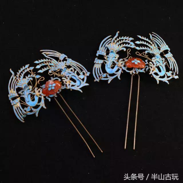 秦汉时期的首饰制作典型工艺,点翠工艺金银首饰制作工艺