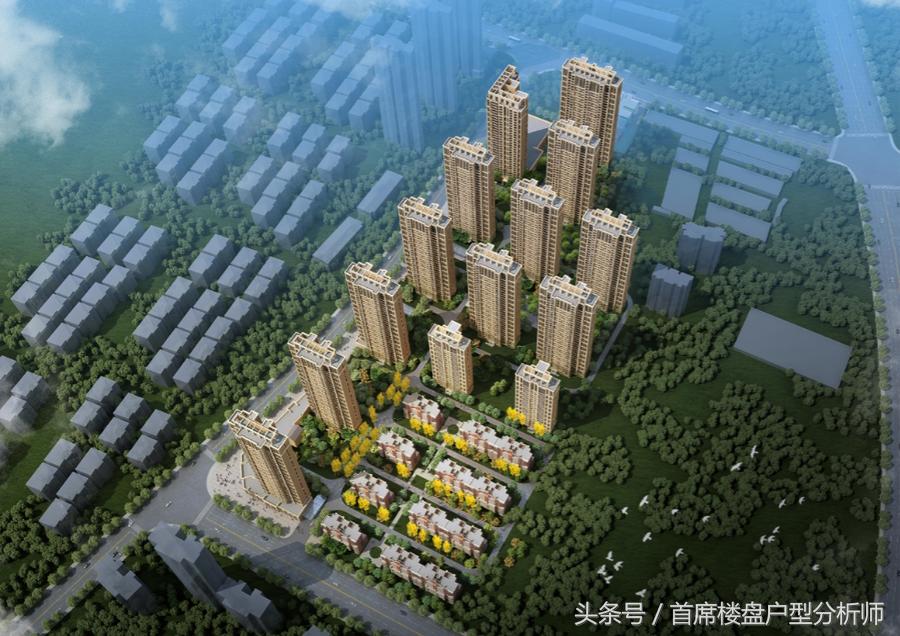 清岚选楼,武汉招商东城华府户型朝向