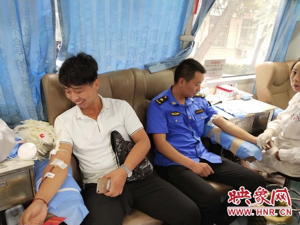 城管执法局献血活动,平顶山市献血