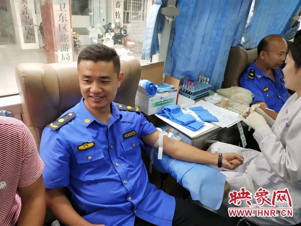 城管执法局献血活动,平顶山市献血