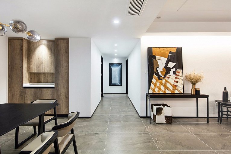 室内设计·橙意，凤凰湖壹号200㎡现代港式