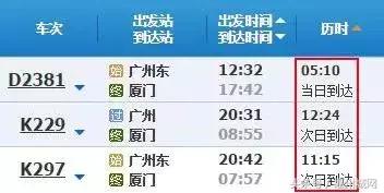 福州到广州班次,福州到广州的火车什么时候通的