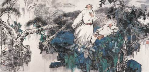 长亭外古道边的诗词完整版,送别长亭外古道边诗词书法