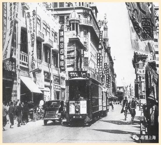 老上海服装街,老上海街头服饰