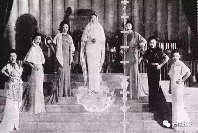 老上海服装街,老上海街头服饰